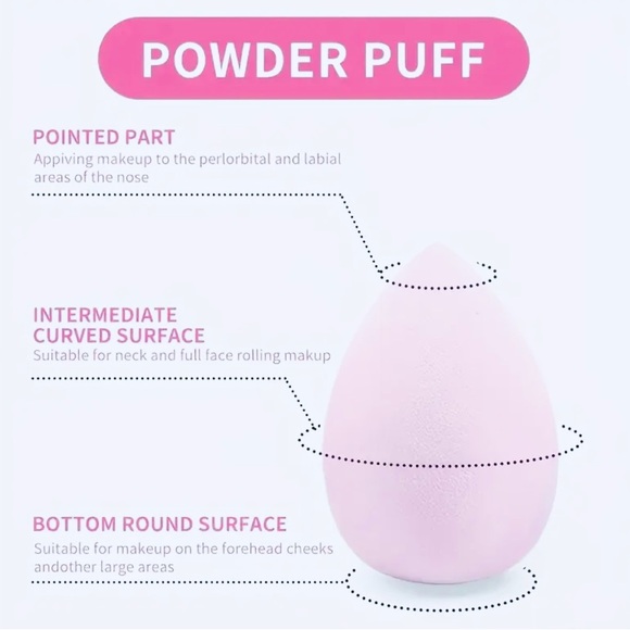 20 Colorful Makeup Sponge Set - Picture 2 of 5